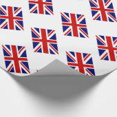 Gewerkschaft Jack Packpapier mit britischer Flagge (Ecke)