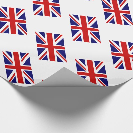 Gewerkschaft Jack Packpapier mit britischer Flagge (Ecke)