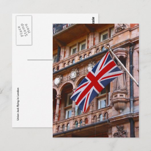 Gewerkschaft Jack Postkarte (Vorne/Hinten)