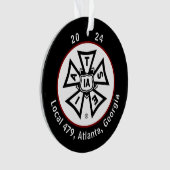 Gewerkschaft Journeyman Ornament (Vorderseite)