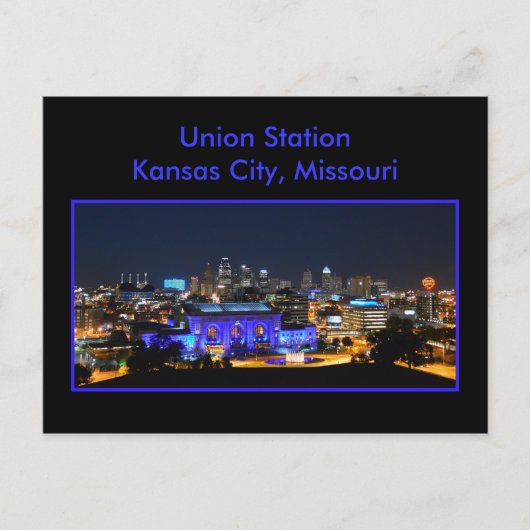 Gewerkschaft Kansas City Postkarte (Vorderseite)
