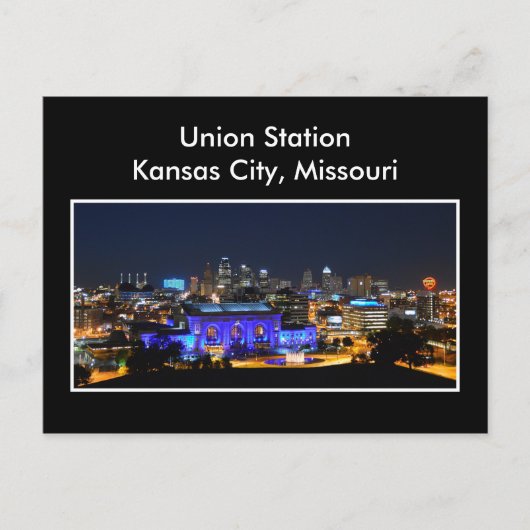 Gewerkschaft Kansas City Postkarte (Vorderseite)