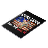 Gewerkschaft Labour baute dieses Country-Notebook Notizblock (Linke Seite)