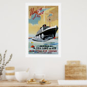 Gewerkschaft Line of New Zealand Poster (Küche)