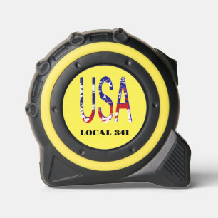 GEWERKSCHAFT LOCAL CUSTOMIZIERT USA AMERIKAN MAßBAND