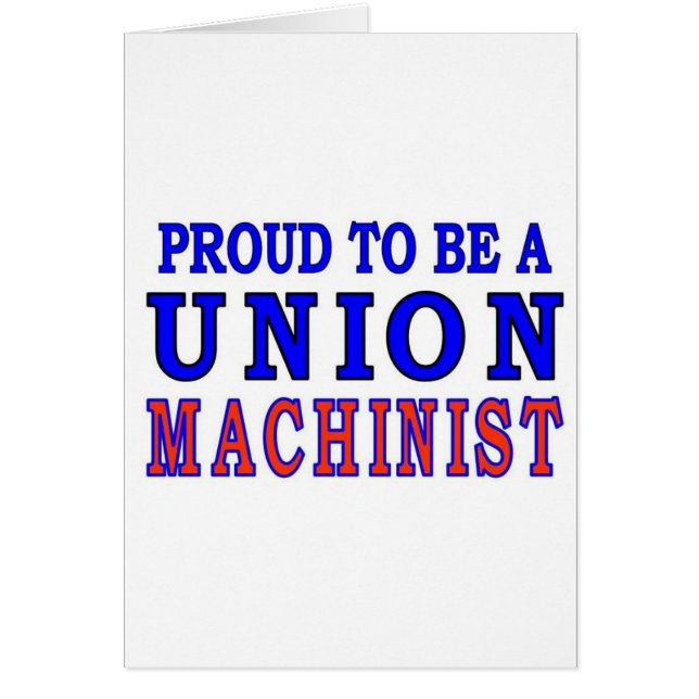 GEWERKSCHAFT MACHINIST (Vorne)