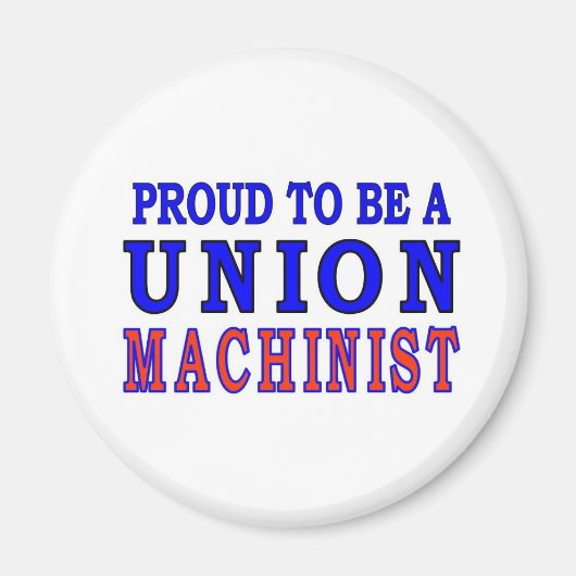 GEWERKSCHAFT MACHINIST MAGNET (Vorne)