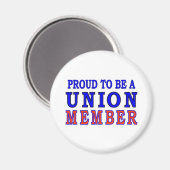 GEWERKSCHAFT MAGNET (Vorderseite/Rückseite)