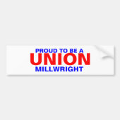 GEWERKSCHAFT MILLWRIGHT AUTOAUFKLEBER (Vorne)