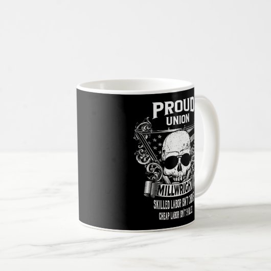 Gewerkschaft Millwright Kaffeetasse (VorderseiteRechts)