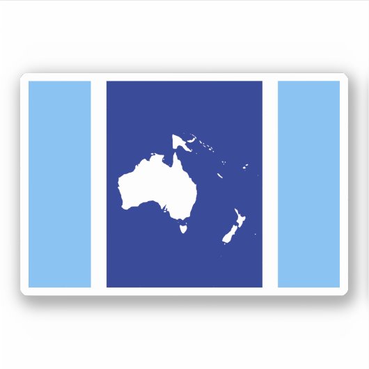 Gewerkschaft Ozeaniens Aufkleber (Vorderseite)