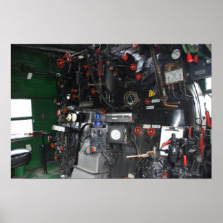 Gewerkschaft Pacific 844 Cab Poster