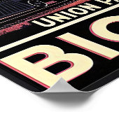Gewerkschaft Pacific Big Boy Vintag Train Poster (Ecke)