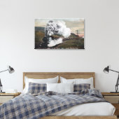 Gewerkschaft Pacific Freight Train View Leinwanddruck (Insitu (Schlafzimmer))