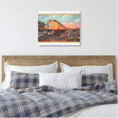 Gewerkschaft Pacific Train, City of L.A. Leinwanddruck (Insitu (Schlafzimmer))