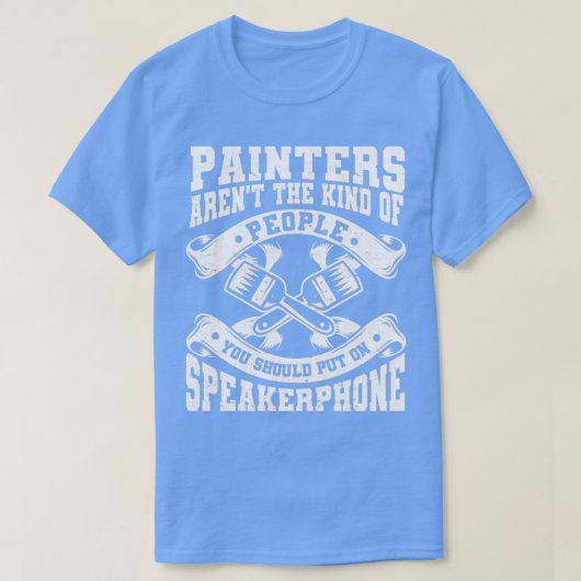 Gewerkschaft Painter House Painter T-Shirt (Design vorne)