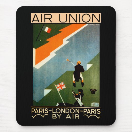 Gewerkschaft ~ Paris-London-Paris durch Air Mousepad (Vorne)