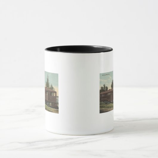 Gewerkschaft Pazifische EisenbahnMcKeen Motorradan Tasse (Zentrum)