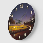 Gewerkschaft Pazifischer Zug in der Altstadt von S Große Wanduhr (Winkel)