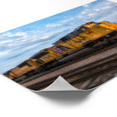 Gewerkschaft Pazifisches Eisenbahnplakat Poster (Ecke)