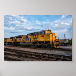 Gewerkschaft Pazifisches Eisenbahnplakat Poster