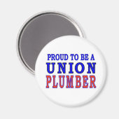 GEWERKSCHAFT PLUMBER MAGNET (Vorderseite/Rückseite)