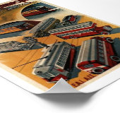 Gewerkschaft-Poster für den öffentlichen Verkehr Poster (Ecke)