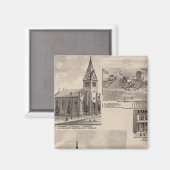 Gewerkschaft Presbyterian, Minnesota Magnet (Vorderseite/Rückseite)