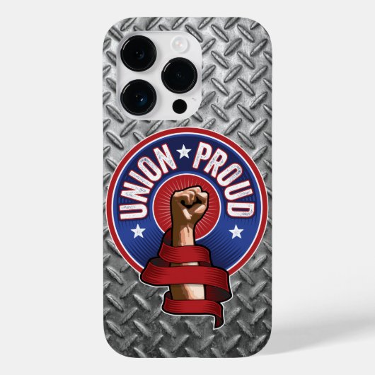 Gewerkschaft Proud Case-Mate iPhone Hülle (Rückseite)