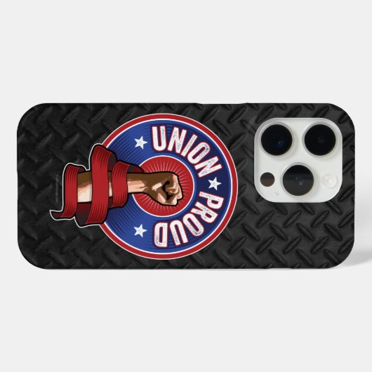 Gewerkschaft Proud Case-Mate iPhone Hülle (Rückseite (Horizontal))