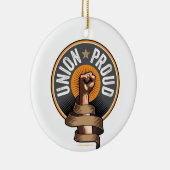 Gewerkschaft Proud Keramik Ornament (Rechts)