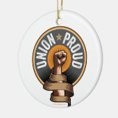 Gewerkschaft Proud Keramik Ornament (Links)
