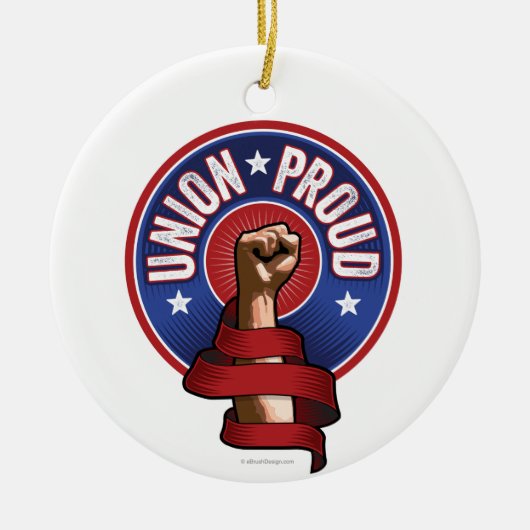 Gewerkschaft Proud Keramik Ornament (Vorne)