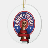 Gewerkschaft Proud Keramik Ornament (Links)