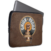 Gewerkschaft Proud Laptopschutzhülle (Vorne Rechts)