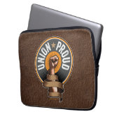 Gewerkschaft Proud Laptopschutzhülle (Vorderseite Links)