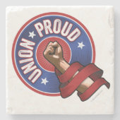 Gewerkschaft Proud Steinuntersetzer (Vorderseite)