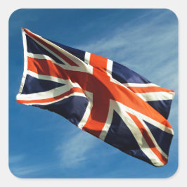 Gewerkschaft Quadratischer Aufkleber