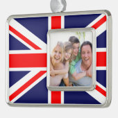 Gewerkschaft Rahmen-Ornament Silber (Links)