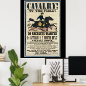 Gewerkschaft Rekrutierung Poster Ziviler Krieg (Heimbüro)