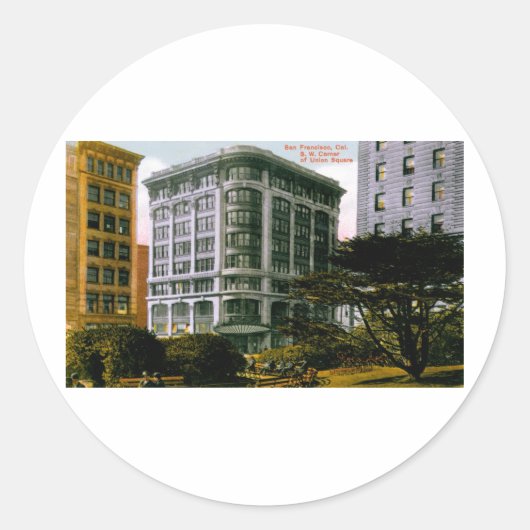 Gewerkschaft Runder Aufkleber (Vorderseite)