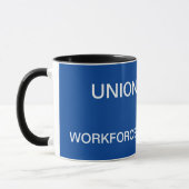 Gewerkschaft Slogan Tasse (Links)