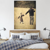 Gewerkschaft Soldat und Tochter Leinwanddruck (Insitu (Schlafzimmer))