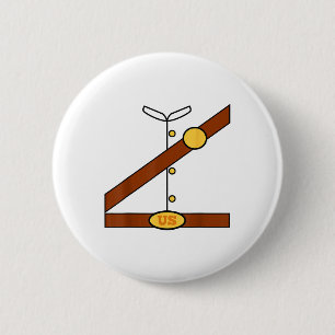 Gewerkschaft Soldier Kostüm Halloween Ziviler Krie Button