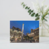 Gewerkschaft Square Downtown San Francisco Postkarte (Stehend Vorderseite)