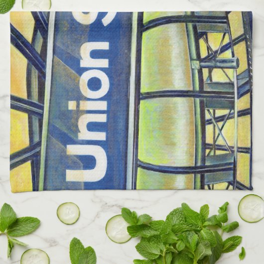 Gewerkschaft Square Handtuch (Gefaltet)