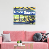 Gewerkschaft Square Leinwanddruck (Insitu (Wohnzimmer))