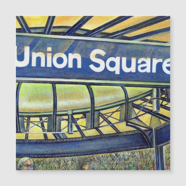 Gewerkschaft Square Magnetkarte (Vorderseite)