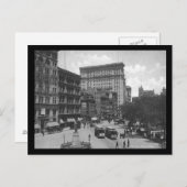 Gewerkschaft Square, New York City, 1906, Trolly,  Postkarte (Vorne/Hinten)