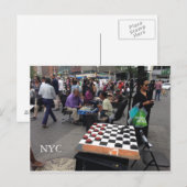 Gewerkschaft Square, NYC Postkarte (Vorne/Hinten)